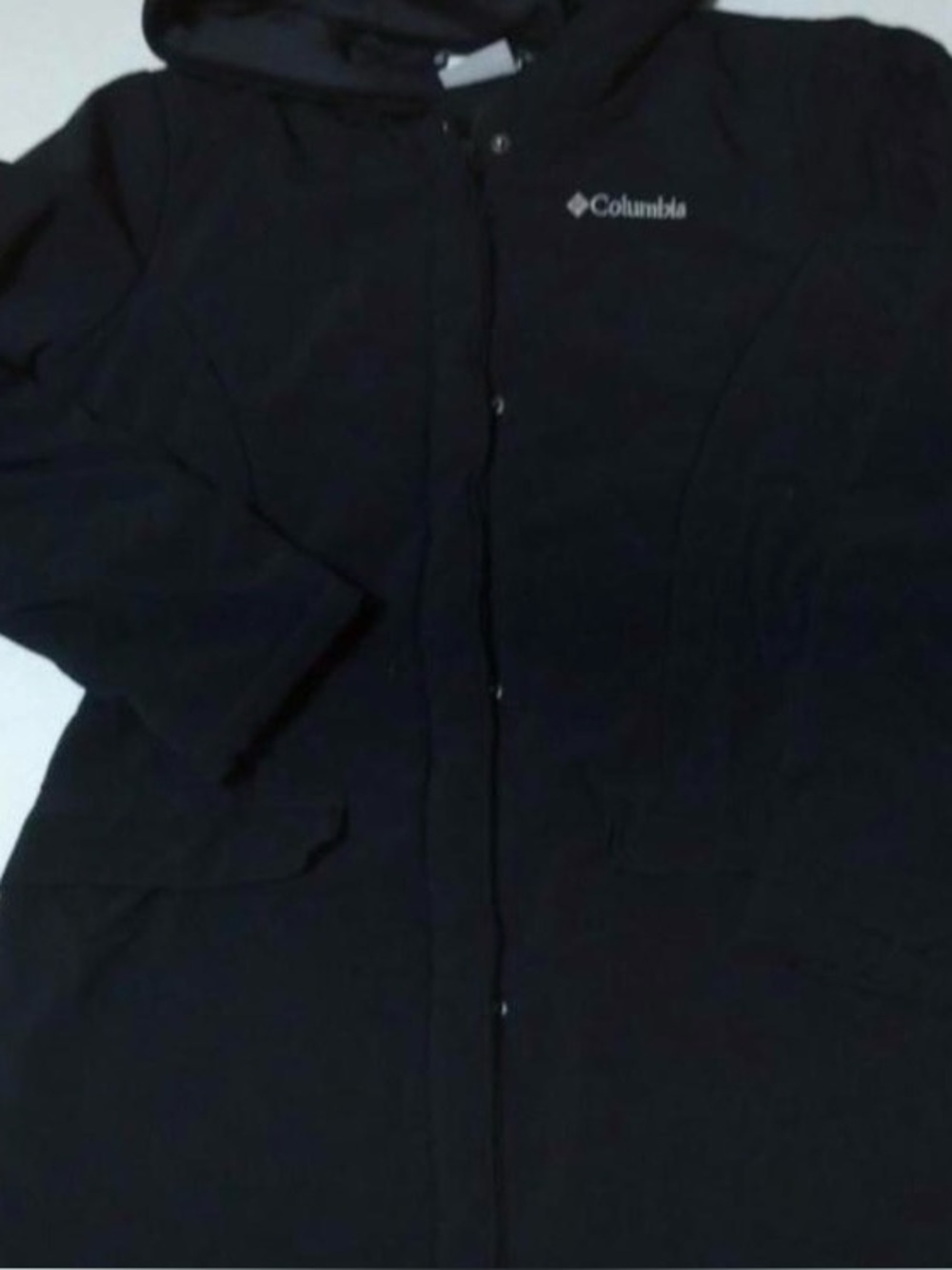 Girls Black Columbia Size L Winter Jacket